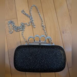 Hard-sided Sparkly Handbag